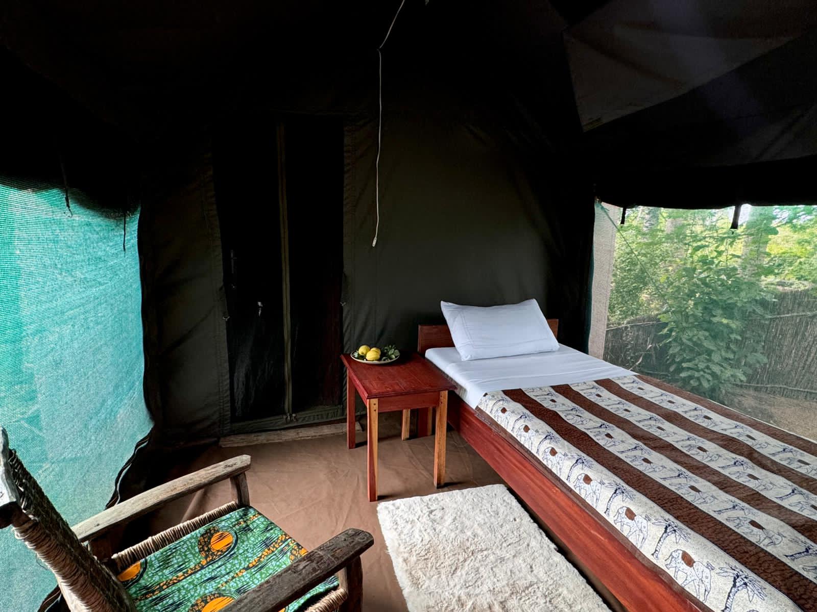 Safari Tent Interior